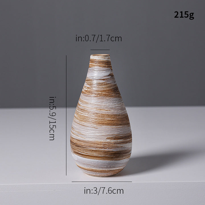 Artistic Spiral Design Ceramic Vase Stornfeild