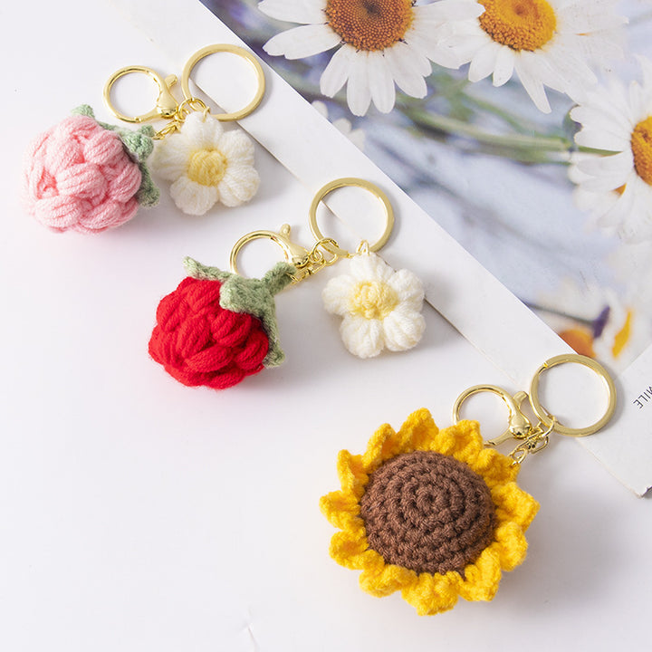Cute Handcrafted Fruit Keychain Set Stornfield