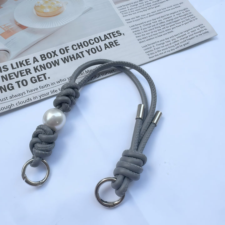 Elegant Knotted Leather Keychain Holder Stornfield