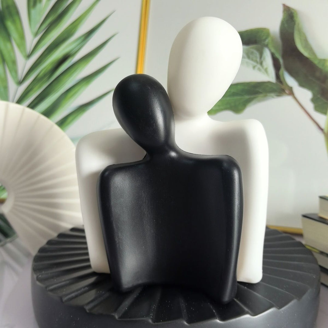 Artistic Dual Figure Decoration Stornfeild