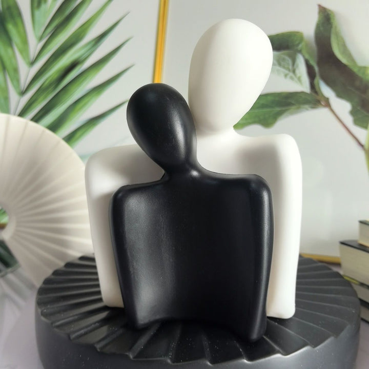 Artistic Dual Figure Decoration Stornfeild