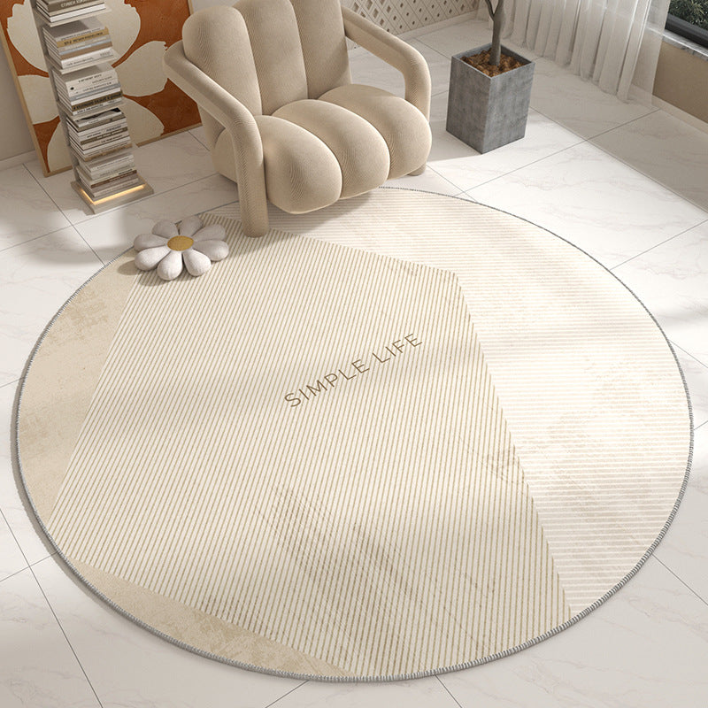 Chic Circular Area Rug
