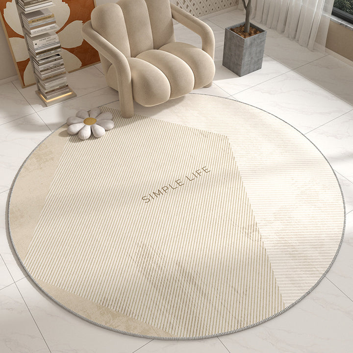 Chic Circular Area Rug