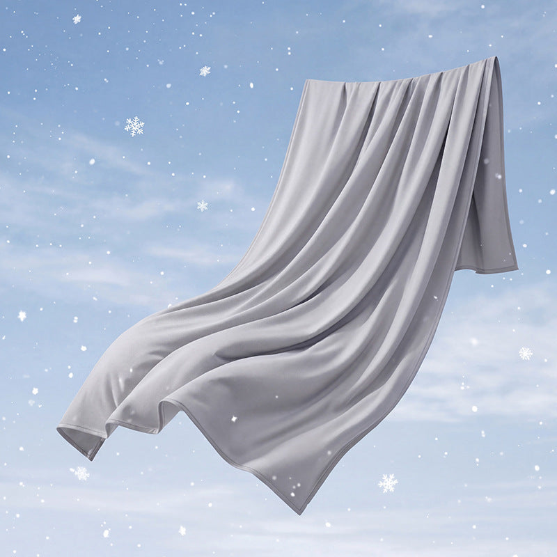 Ladies' soft flowing cashmere-like thermal scarf with anti-pilling and windproof inner side Stornfield