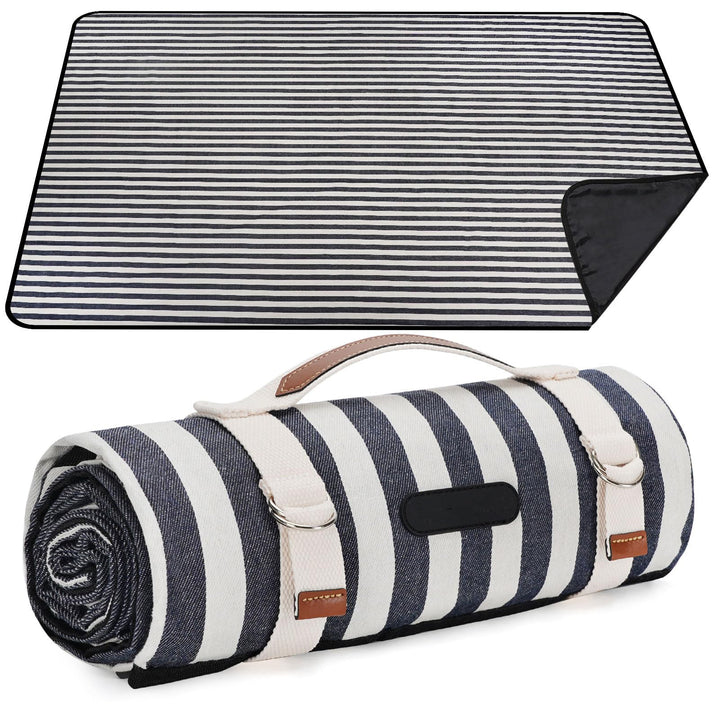 Unisex Picnic blanket with water-repellent underside and carrying handle Stornfield