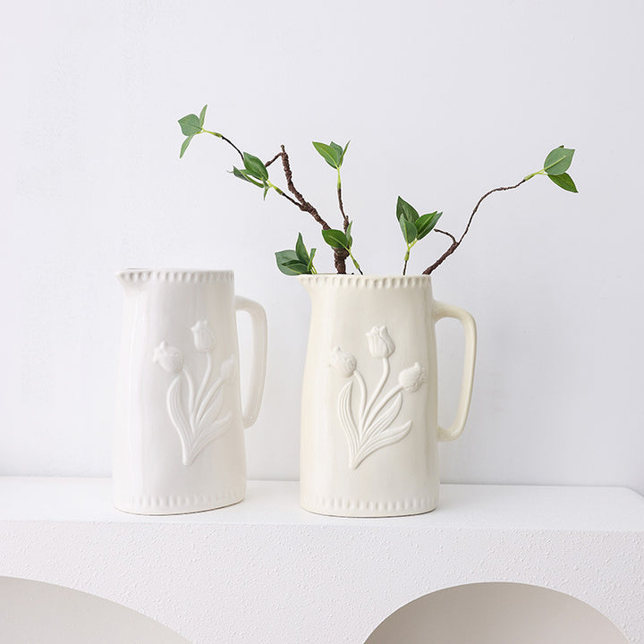 Decorative Ceramic Pitcher