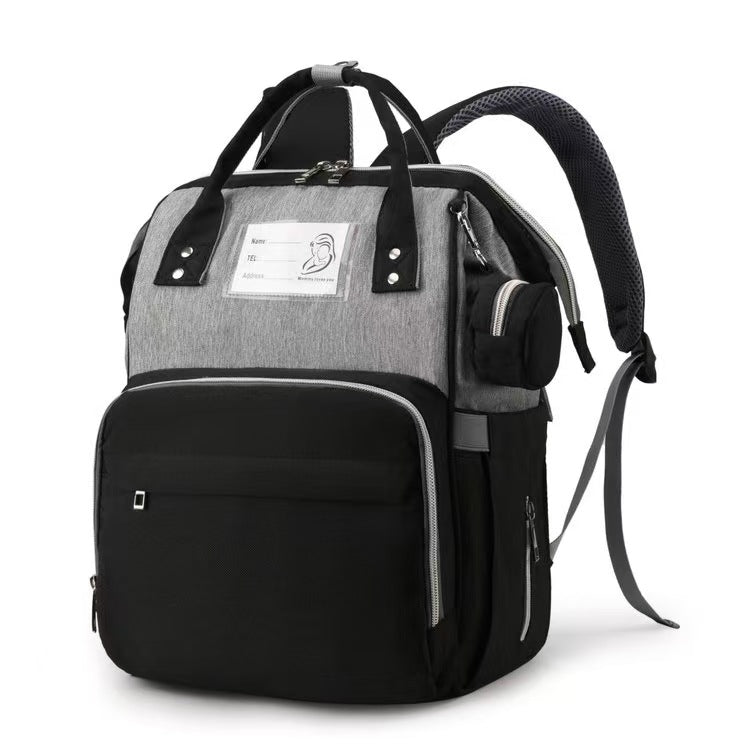 Multi-Compartment Functional Diaper Backpack Stornfield
