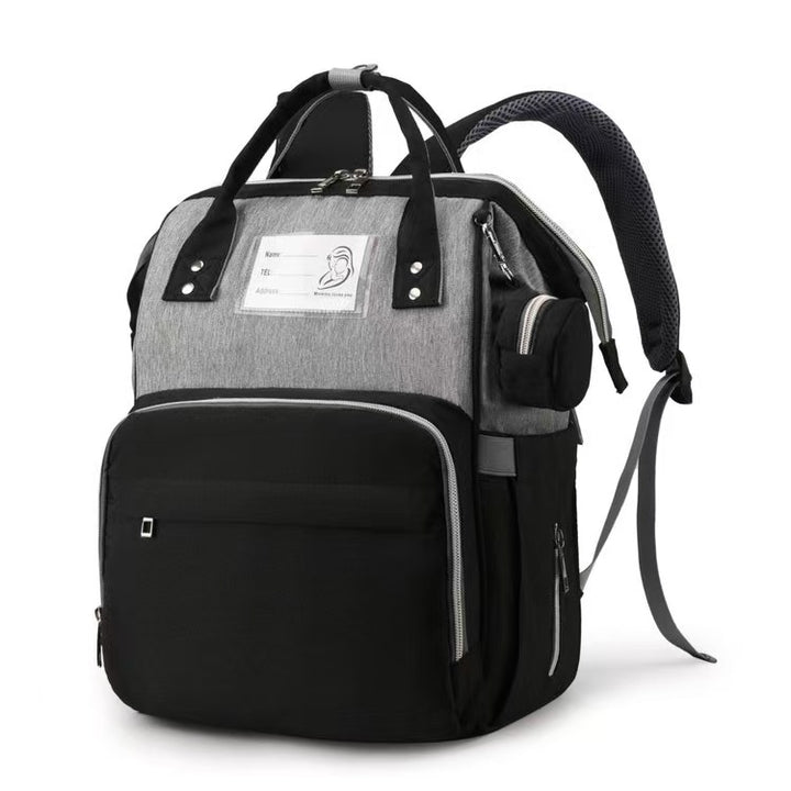 Multi-Compartment Functional Diaper Backpack Stornfield