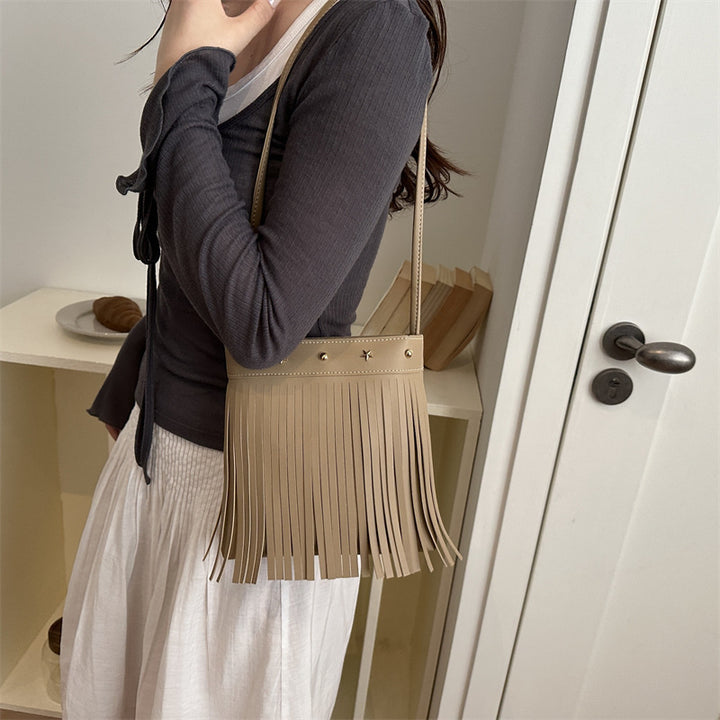 Fringe Crossbody Handbag