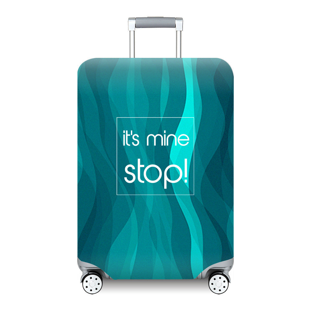 Women's Hard Shell Travel Suitcase with Custom Statement Design Stornfield