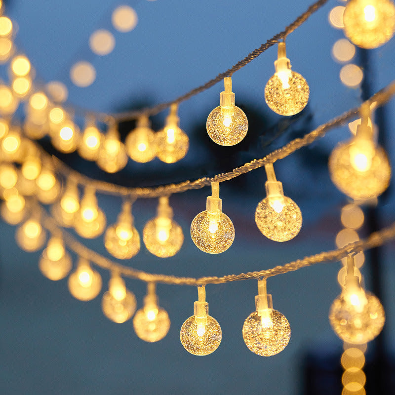 Decorative Snowflake LED String Lights Battery Powered Indoor Outdoor Fairy Stornfield