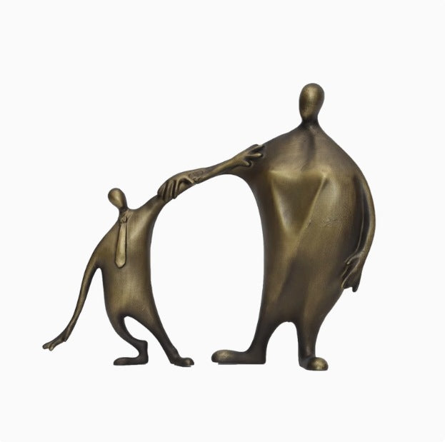 Elegant Abstract Figurative Sculpture