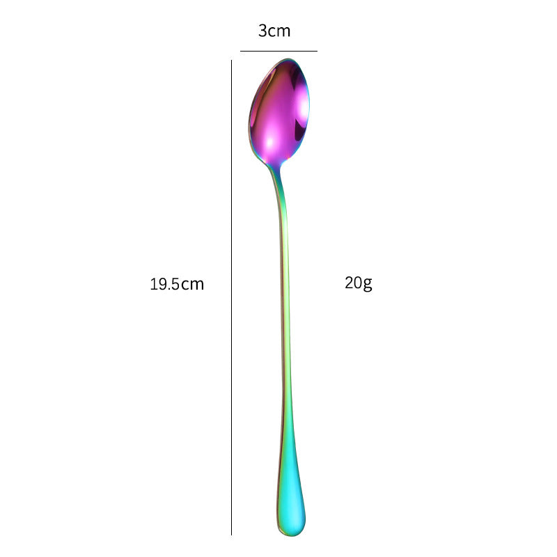 Elegant teaspoon with polished gold surface Stornfield