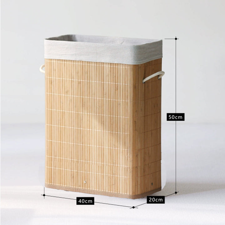 Stylish laundry container with practical lid and carrying handles Stornfield