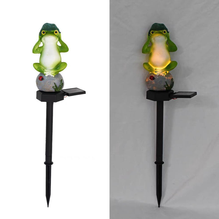Realistic Solar-Powered Predator Owl Garden Stake With Motion Sensor Stornfield
