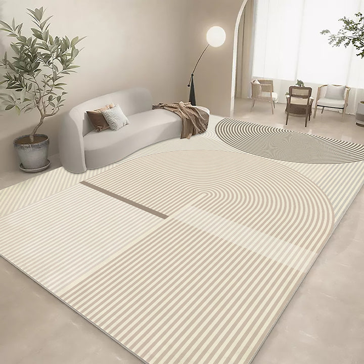 Modern Geometric Area Rug for Home