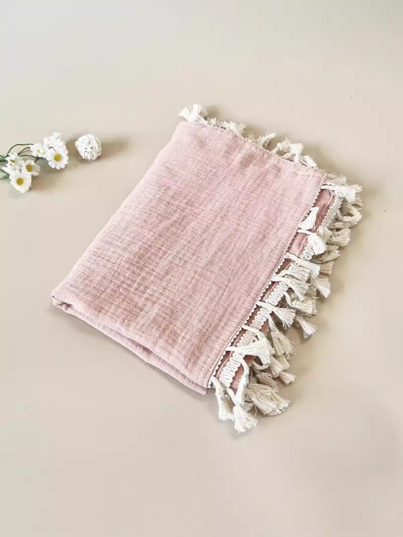 Elegant Cotton Throw Blanket Stornfield