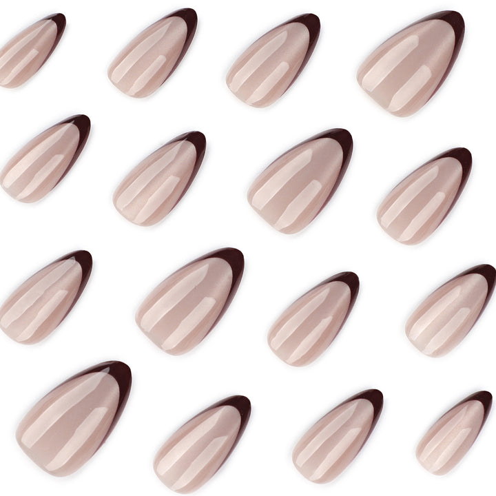 Artificial nail art with elegant French tip Stornfield