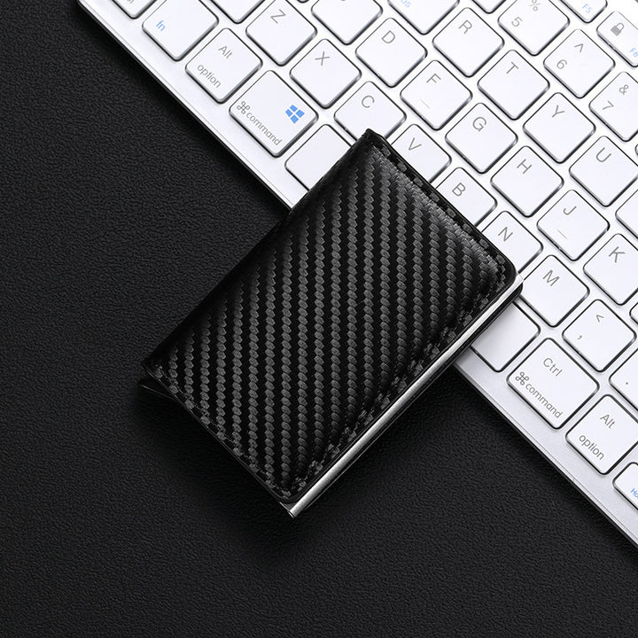 Premium Leather Business Card Holder Stornfield