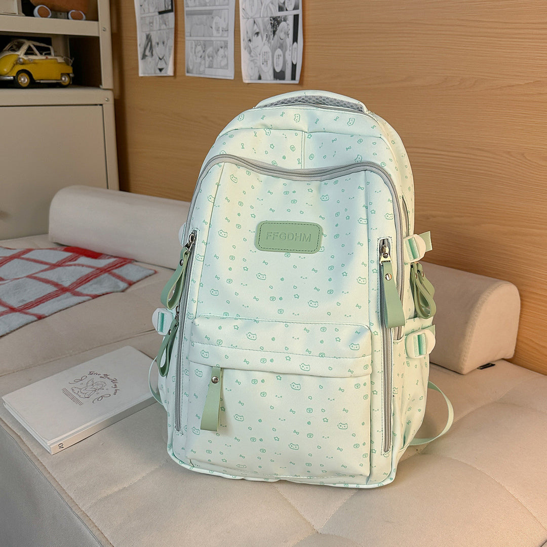 Cute Floral Print Backpack Stornfield