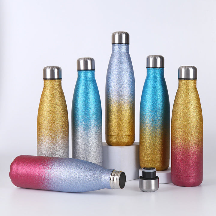 Ladies Insulated Water Bottle with Elegant Glitter Surface Stornfield