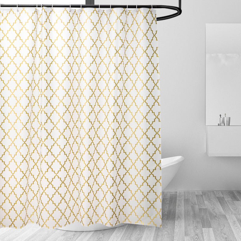 Chic Geometric Pattern Shower Curtain Stornfield