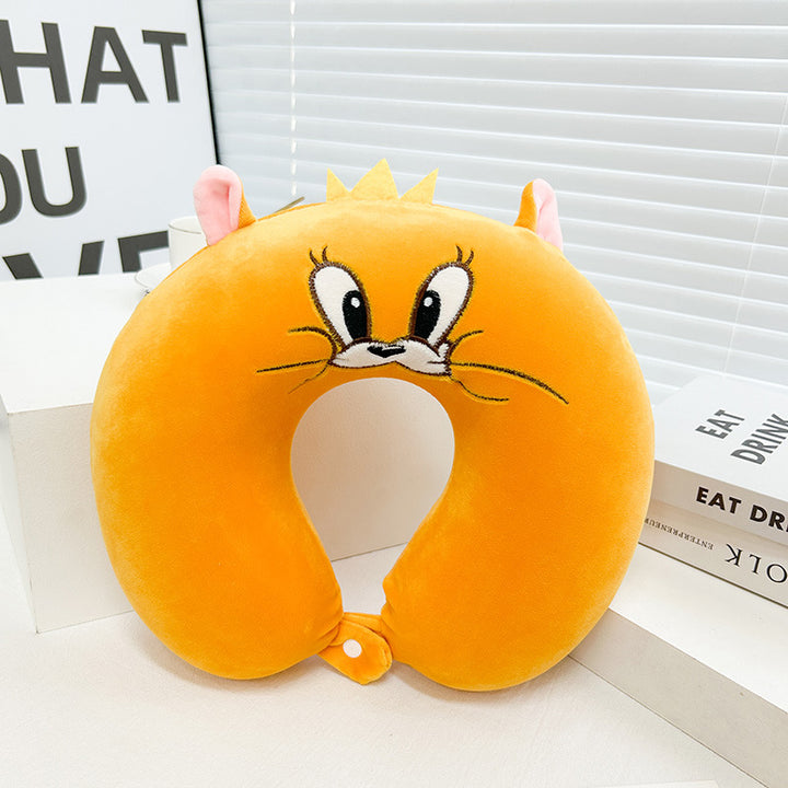 Women's Neck Support Pillow with Playful Design Stornfield