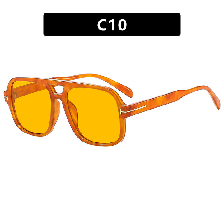 Ladies square designer glasses with delicate frame and modern plastic material Stornfield