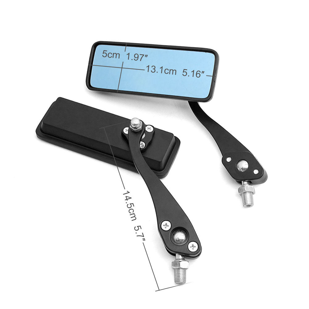 Adjustable Motorcycle Rearview Mirror with Wide View Stornfield