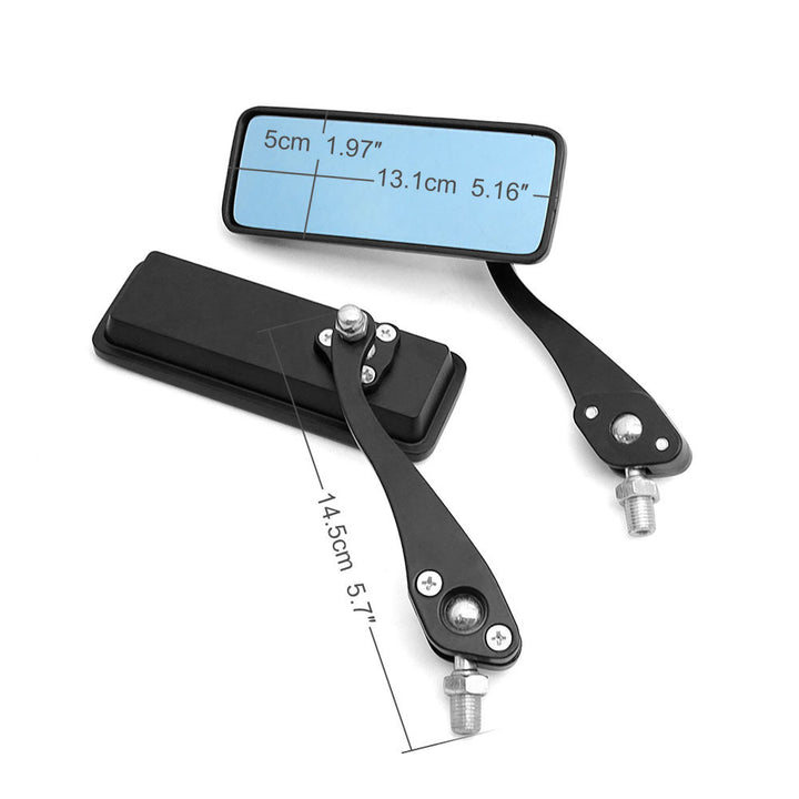 Adjustable Motorcycle Rearview Mirror with Wide View Stornfield