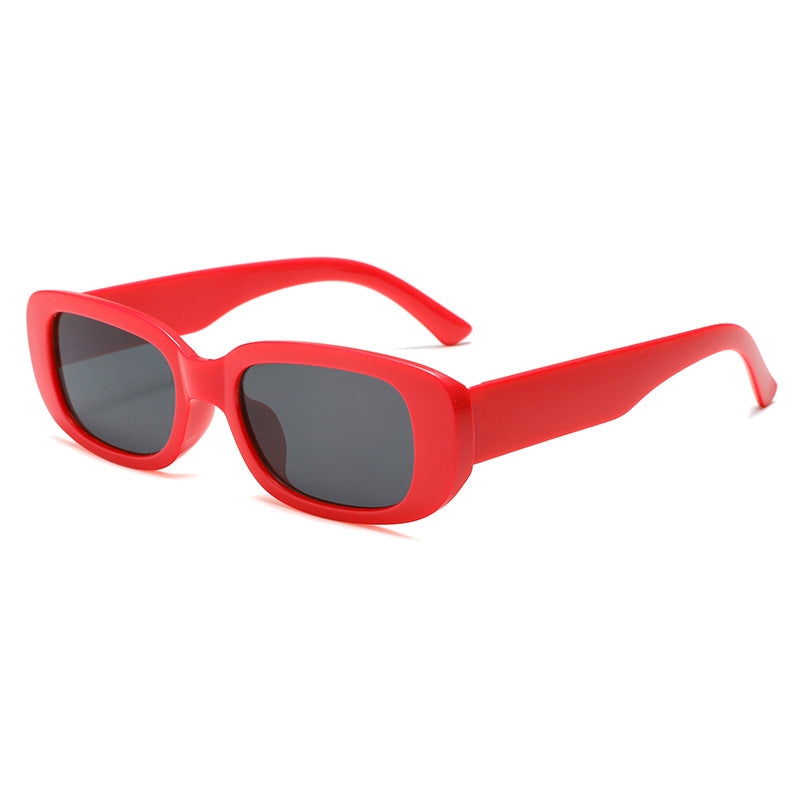 Women's fashionable rectangular sunglasses with adjustable nose pads Stornfield