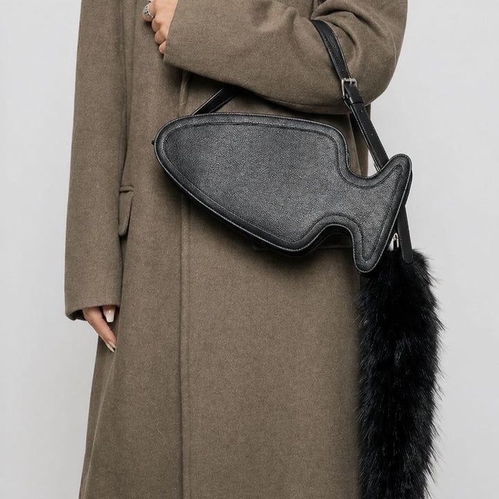 Playful Fish-Shaped Hand Purse