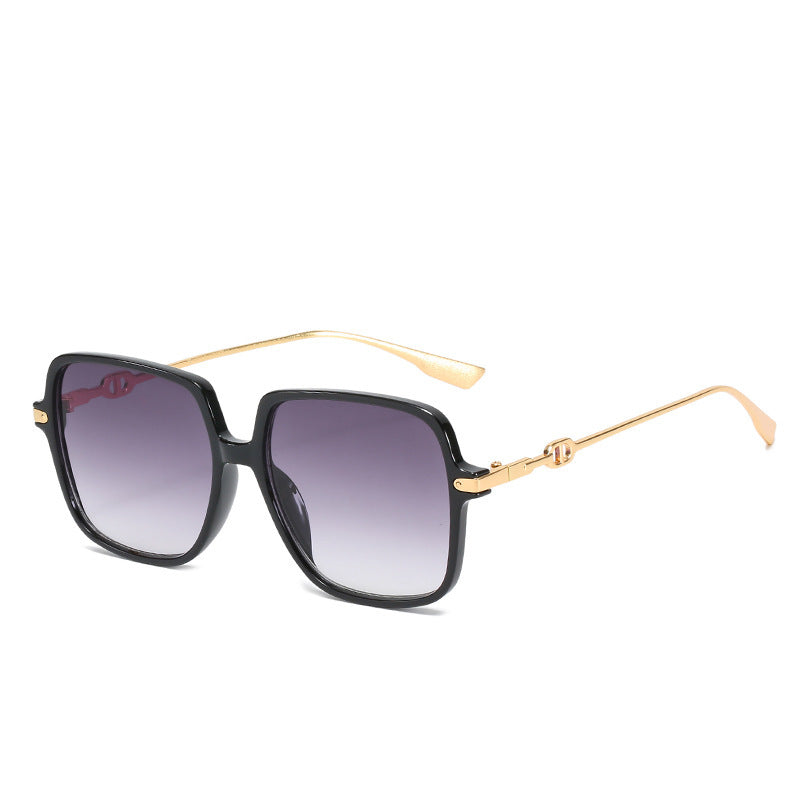 Oversized Chic Square Frame Sunglasses Stornfield