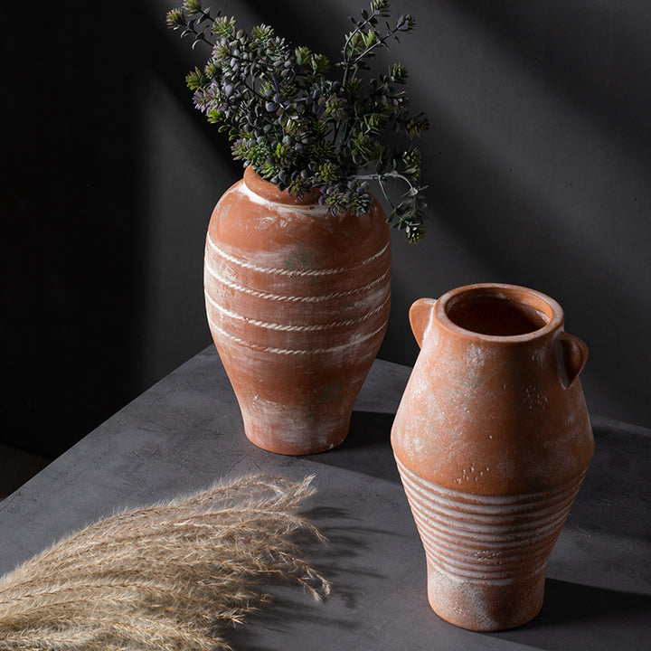 Rustic ceramic vases Stornfield
