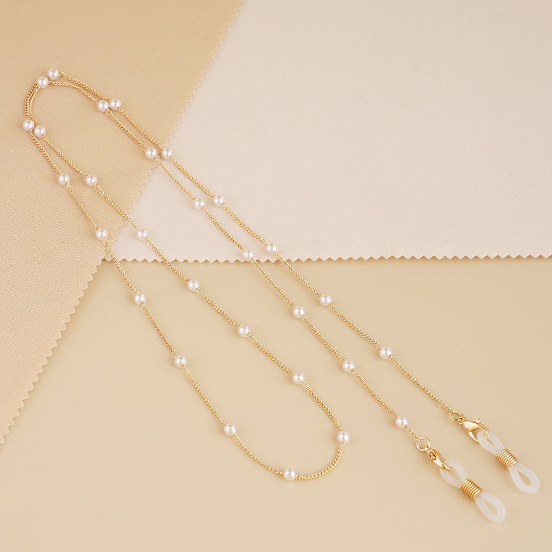 Pearl-Accent Eyewear Chain Stornfield