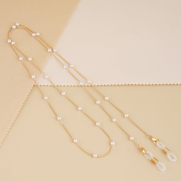 Pearl-Accent Eyewear Chain Stornfield