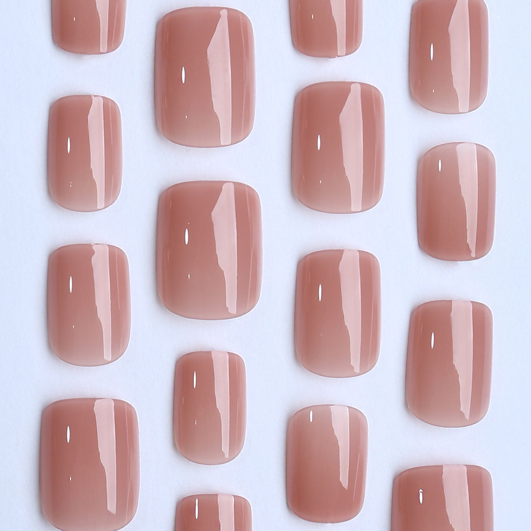 Elegant artificial nails with glossy finish Stornfield
