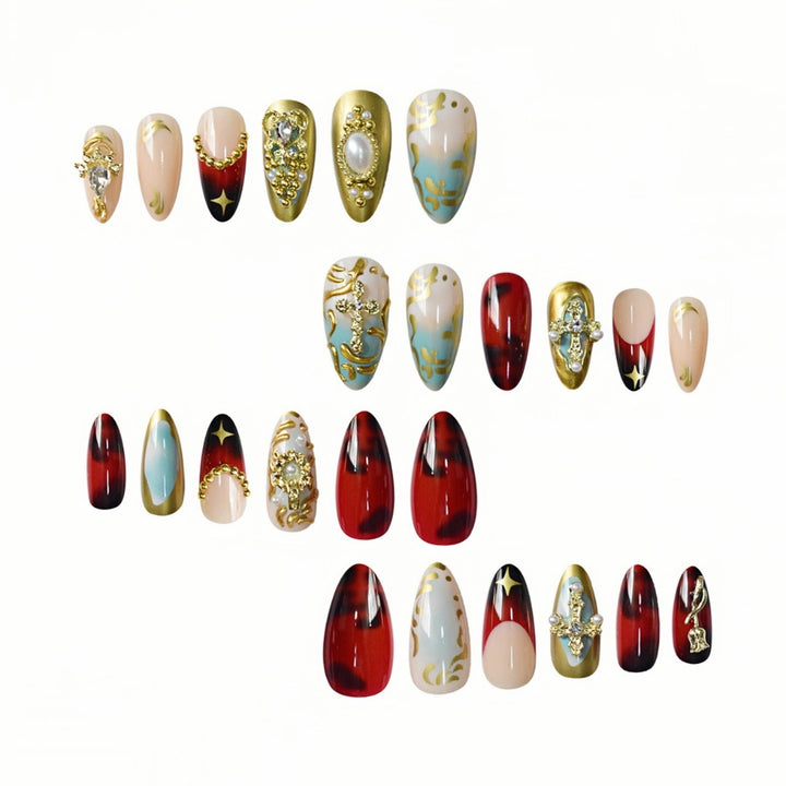 Artistic Resin Nail Art Extensions Stornfield
