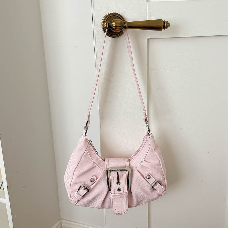 Exotic Textured Shoulder Bag