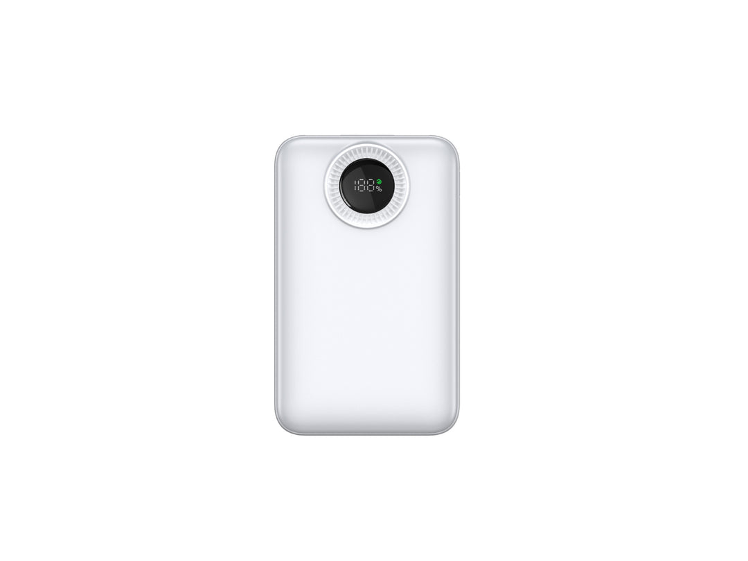 Portable high-performance power bank with inductive charging technology and digital display Stornfield