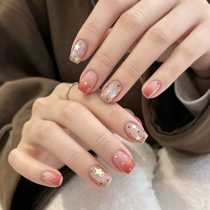 Starry Gradient Press-On Nail Set Stornfield