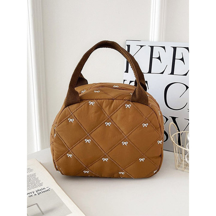 WoQuilted Bow Detail Handbag Stornfield