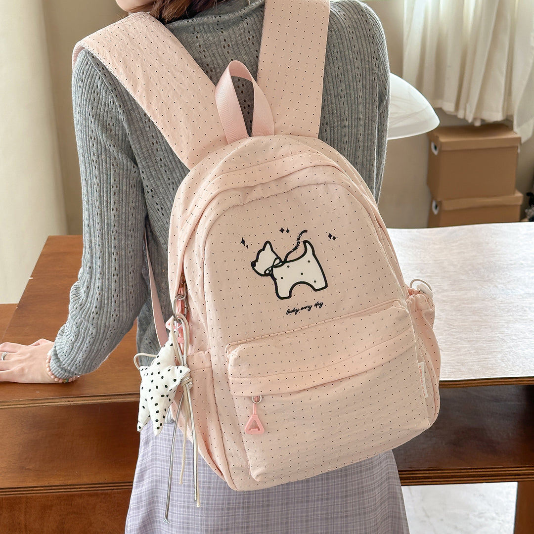 Casual Cute Character-Designed Backpack Stornfield
