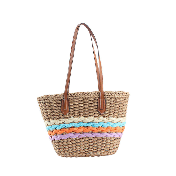 Handbag with Colorful Braided Details Stornfield