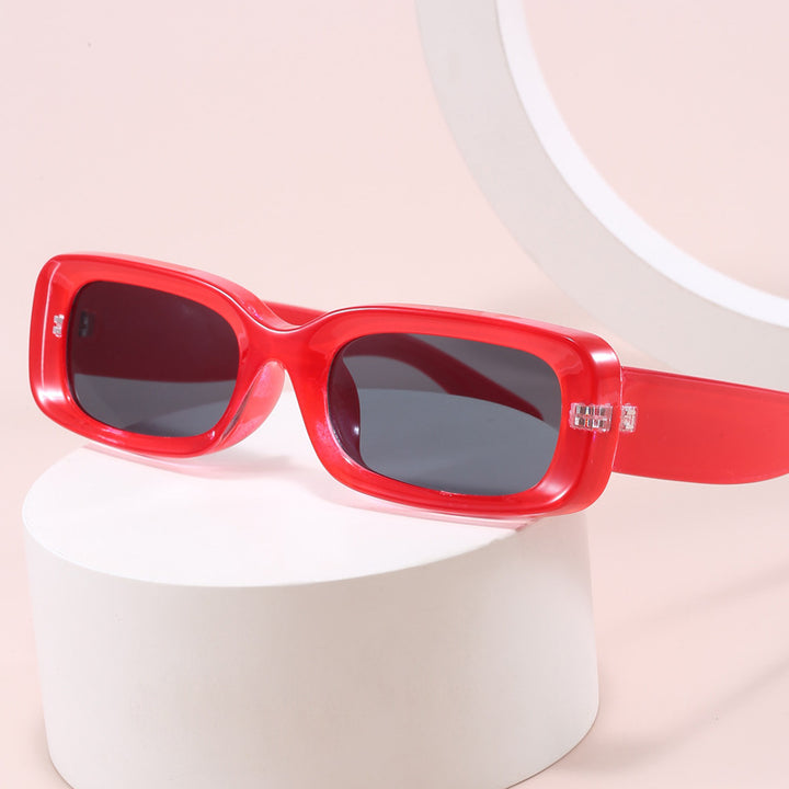 Women's stylish designer sunglasses with fashionable, rectangular frame Stornfield