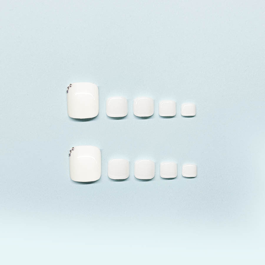 Nail art set with elegant glitter accents Stornfield