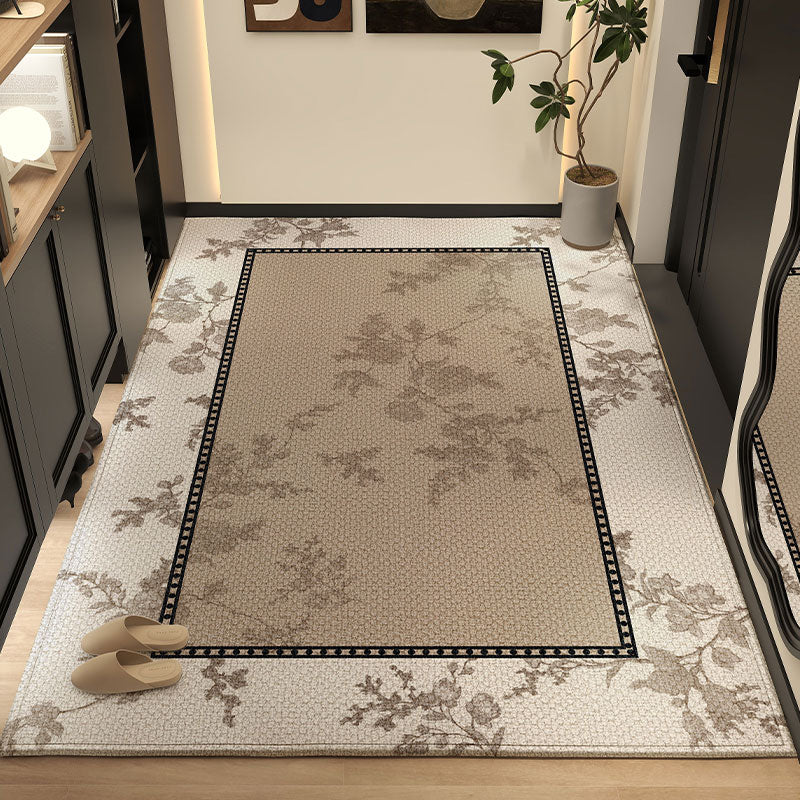 Floral Pattern Decorative Area Rug