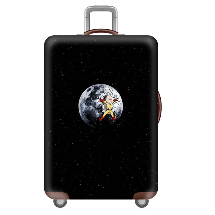 Unisex Hard Shell Luggage with Creative Astronaut Motto Stornfield