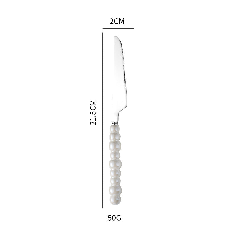Elegant finger food fork with non-slip handle Stornfield