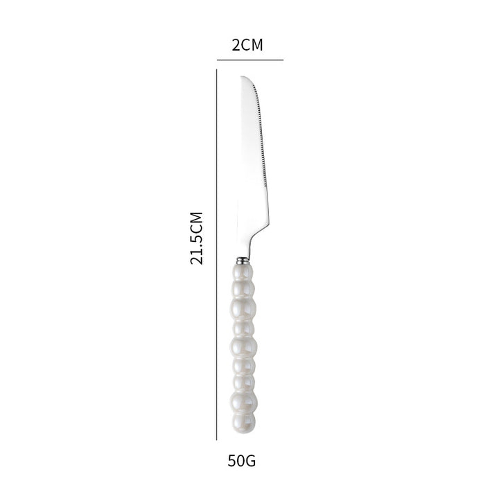 Elegant finger food fork with non-slip handle Stornfield